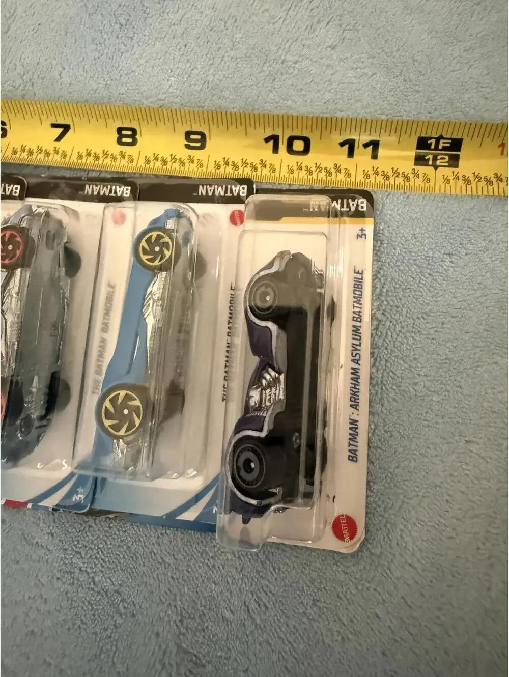 4 New DC Batman HOT WHEELS Arkham Asylum BATMOBILE Gotham MOVIE Varients LOT